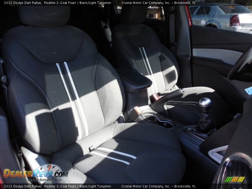 2013 Dodge Dart Rallye Redline 2-Coat Pearl / Black/Light Tungsten Photo #12