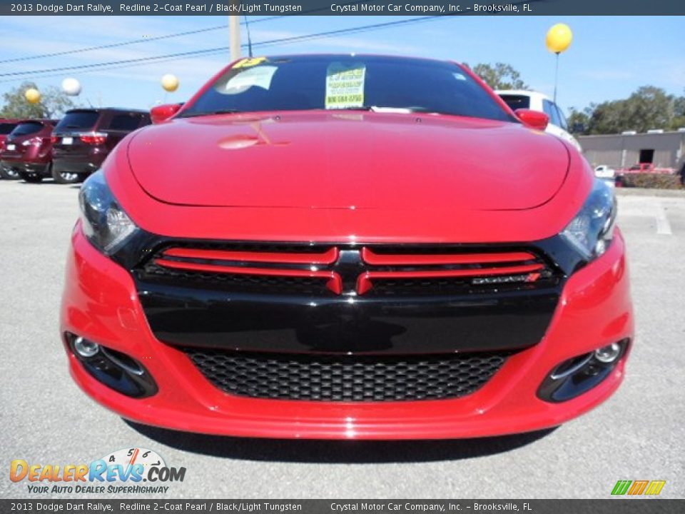 2013 Dodge Dart Rallye Redline 2-Coat Pearl / Black/Light Tungsten Photo #13