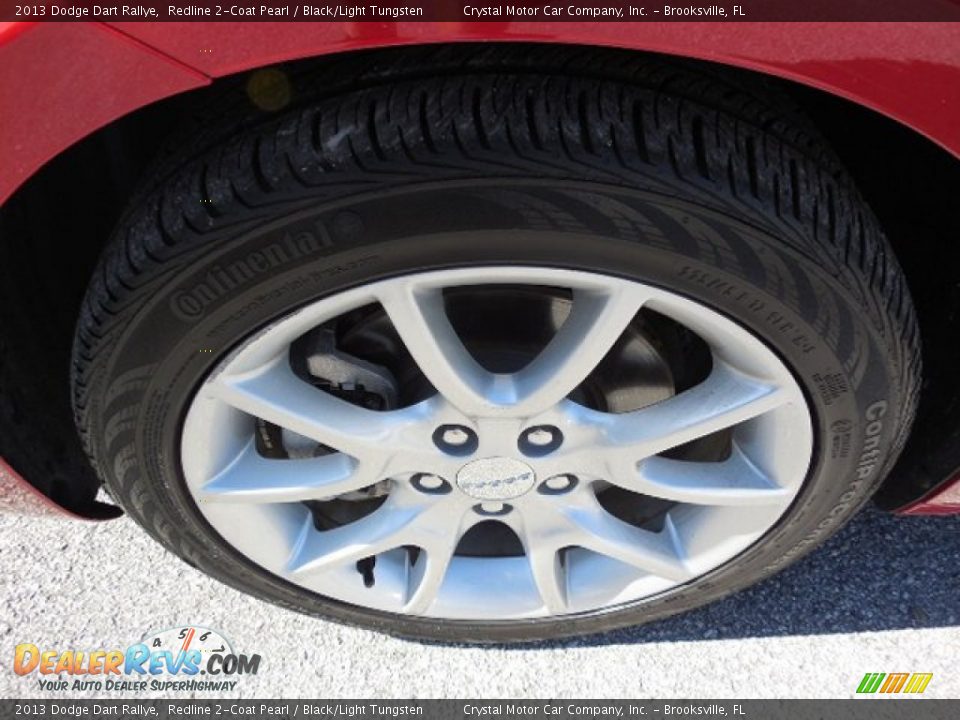 2013 Dodge Dart Rallye Redline 2-Coat Pearl / Black/Light Tungsten Photo #14