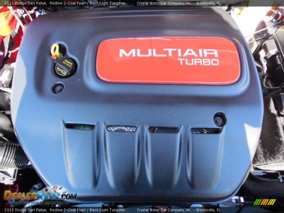 2013 Dodge Dart Rallye Redline 2-Coat Pearl / Black/Light Tungsten Photo #16