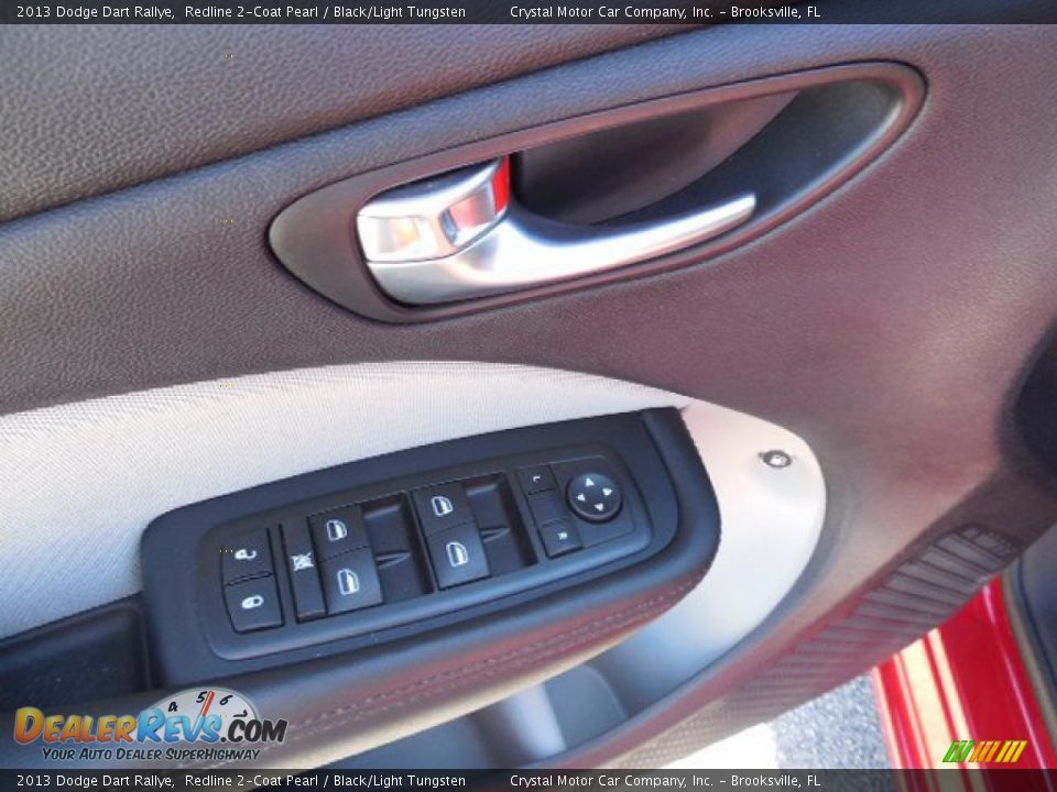 2013 Dodge Dart Rallye Redline 2-Coat Pearl / Black/Light Tungsten Photo #17