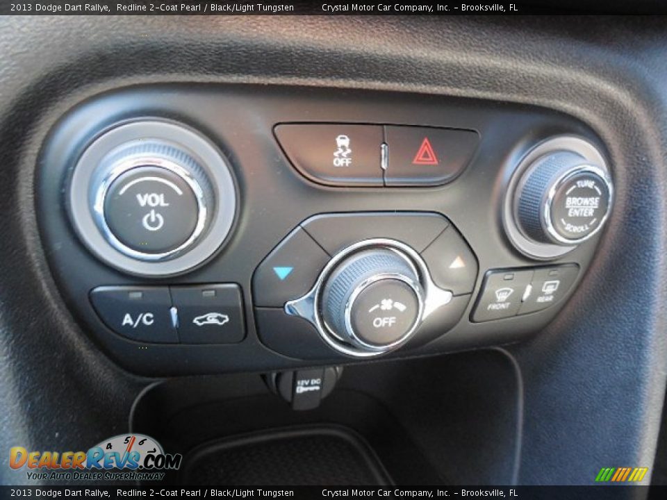 2013 Dodge Dart Rallye Redline 2-Coat Pearl / Black/Light Tungsten Photo #20