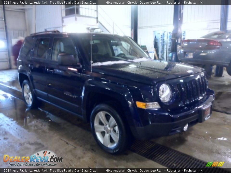 2014 Jeep Patriot Latitude 4x4 True Blue Pearl / Dark Slate Gray Photo #1