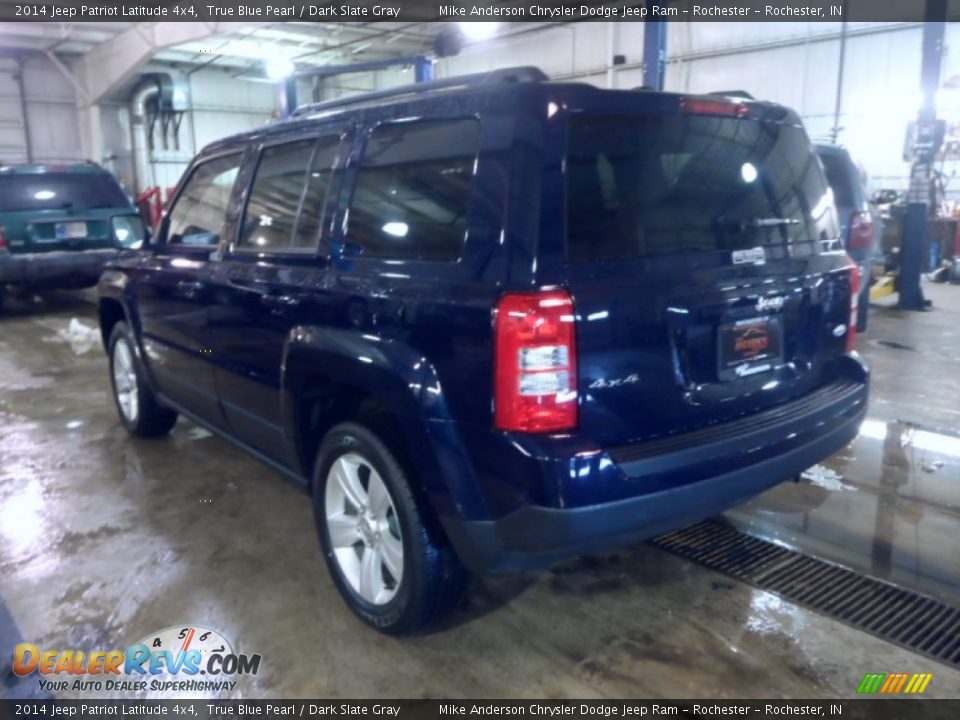 2014 Jeep Patriot Latitude 4x4 True Blue Pearl / Dark Slate Gray Photo #5