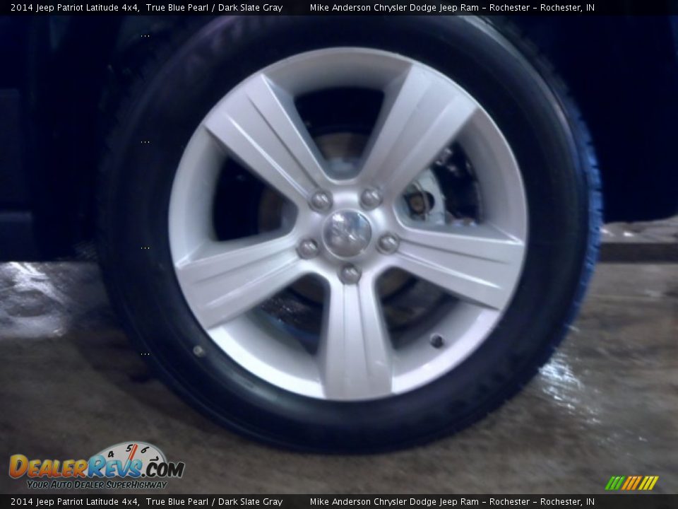2014 Jeep Patriot Latitude 4x4 True Blue Pearl / Dark Slate Gray Photo #7