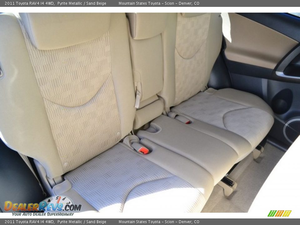 2011 Toyota RAV4 I4 4WD Pyrite Metallic / Sand Beige Photo #19