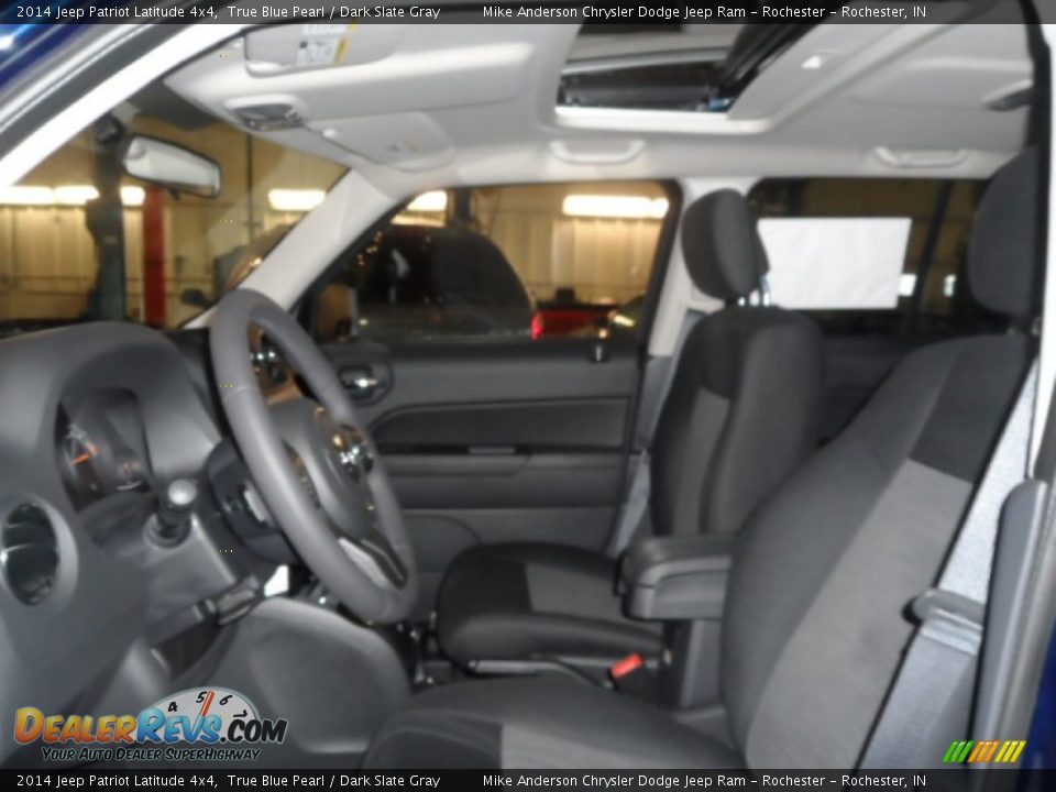 2014 Jeep Patriot Latitude 4x4 True Blue Pearl / Dark Slate Gray Photo #12