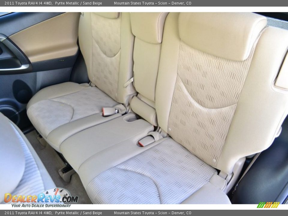 2011 Toyota RAV4 I4 4WD Pyrite Metallic / Sand Beige Photo #20