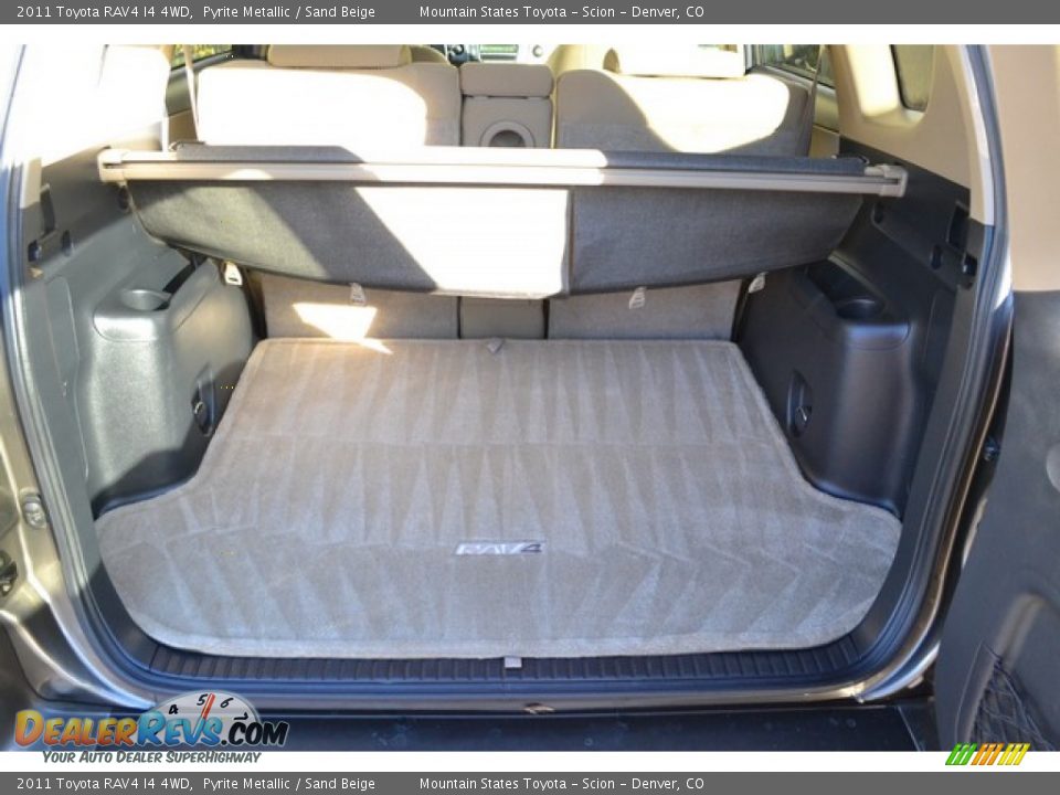 2011 Toyota RAV4 I4 4WD Pyrite Metallic / Sand Beige Photo #23