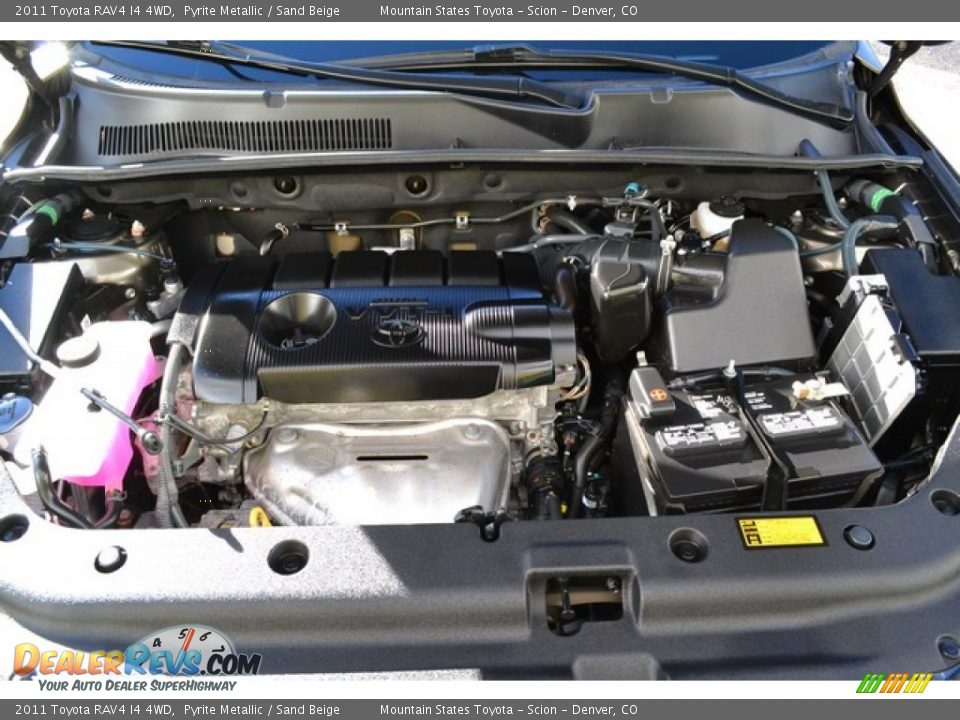 2011 Toyota RAV4 I4 4WD Pyrite Metallic / Sand Beige Photo #24