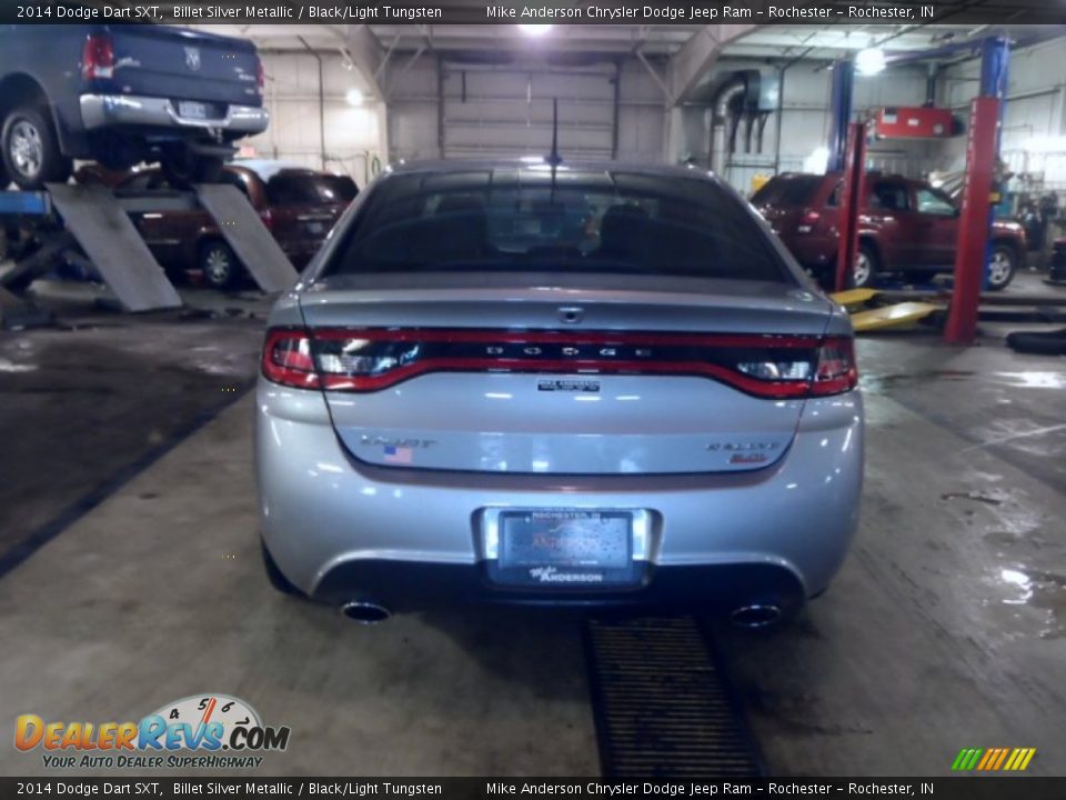 2014 Dodge Dart SXT Billet Silver Metallic / Black/Light Tungsten Photo #3