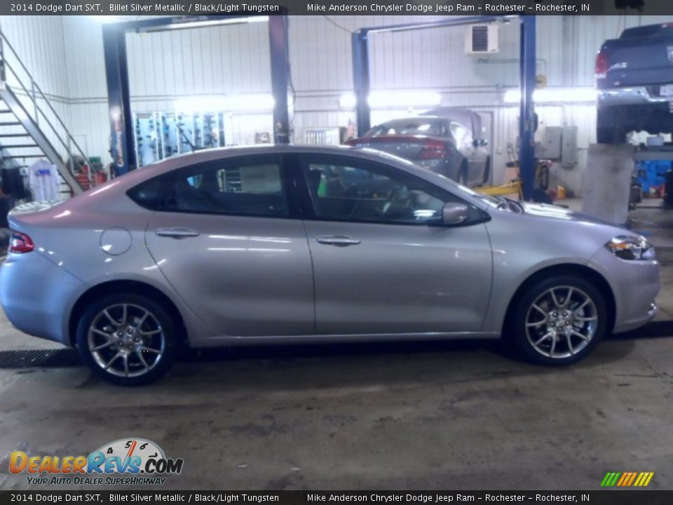 2014 Dodge Dart SXT Billet Silver Metallic / Black/Light Tungsten Photo #4
