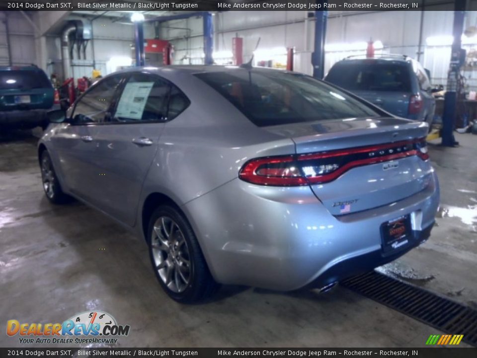2014 Dodge Dart SXT Billet Silver Metallic / Black/Light Tungsten Photo #5