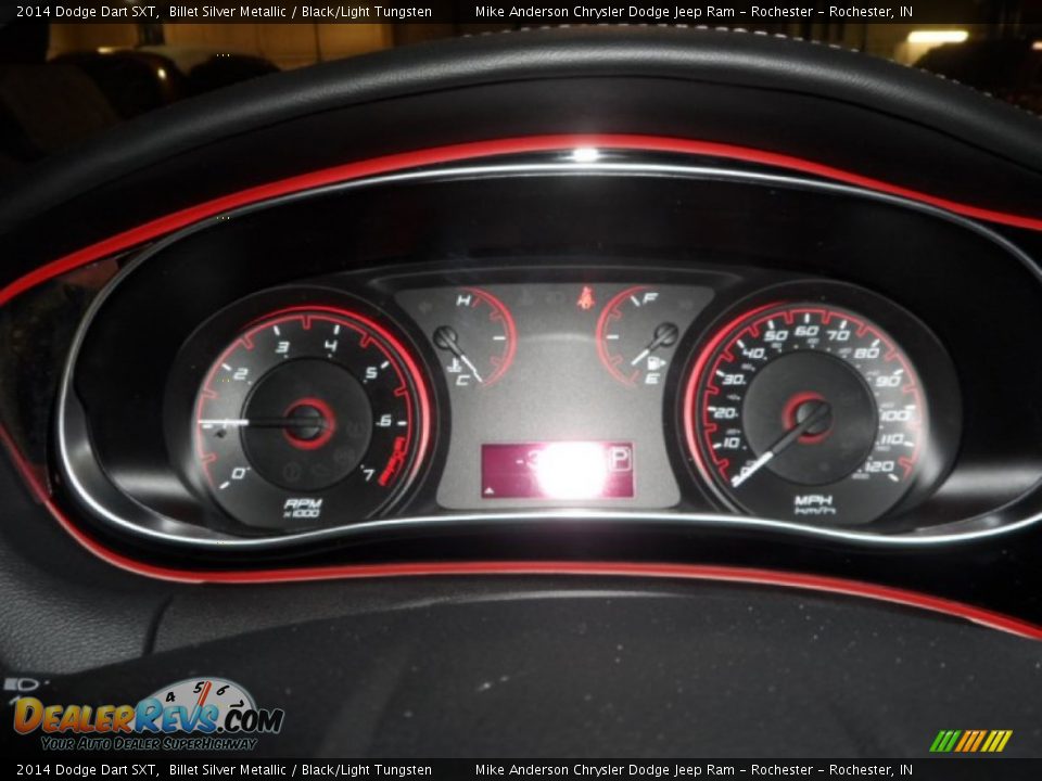2014 Dodge Dart SXT Billet Silver Metallic / Black/Light Tungsten Photo #6