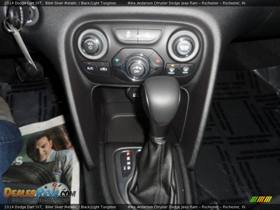 2014 Dodge Dart SXT Billet Silver Metallic / Black/Light Tungsten Photo #10