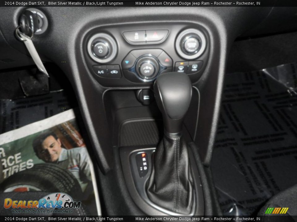 2014 Dodge Dart SXT Billet Silver Metallic / Black/Light Tungsten Photo #12