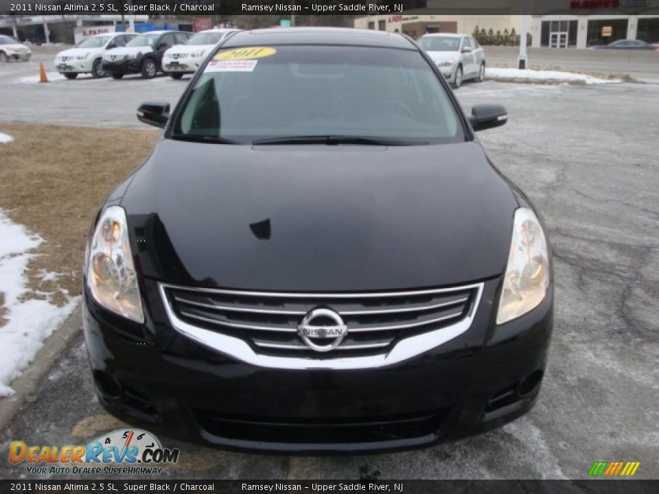 2011 Nissan Altima 2.5 SL Super Black / Charcoal Photo #2