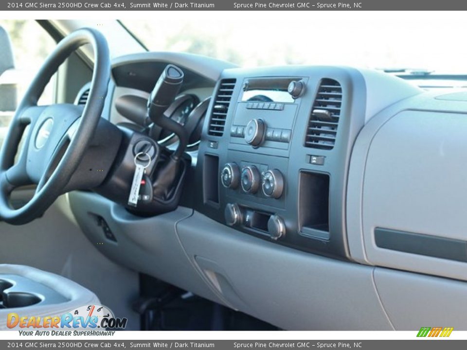 2014 GMC Sierra 2500HD Crew Cab 4x4 Summit White / Dark Titanium Photo #18