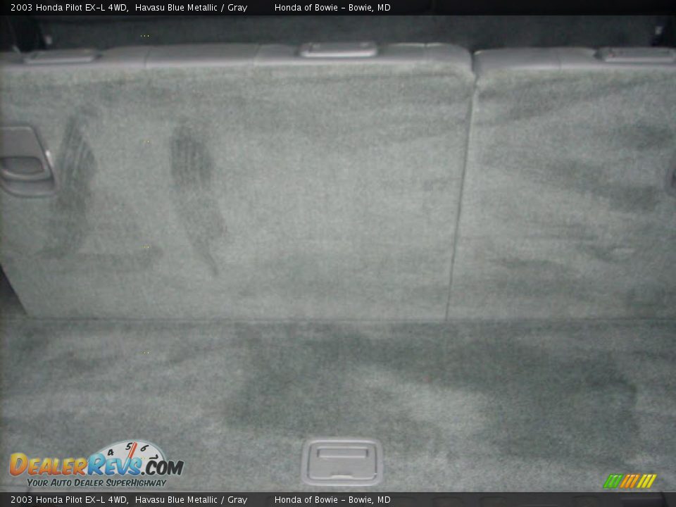 2003 Honda Pilot EX-L 4WD Havasu Blue Metallic / Gray Photo #20