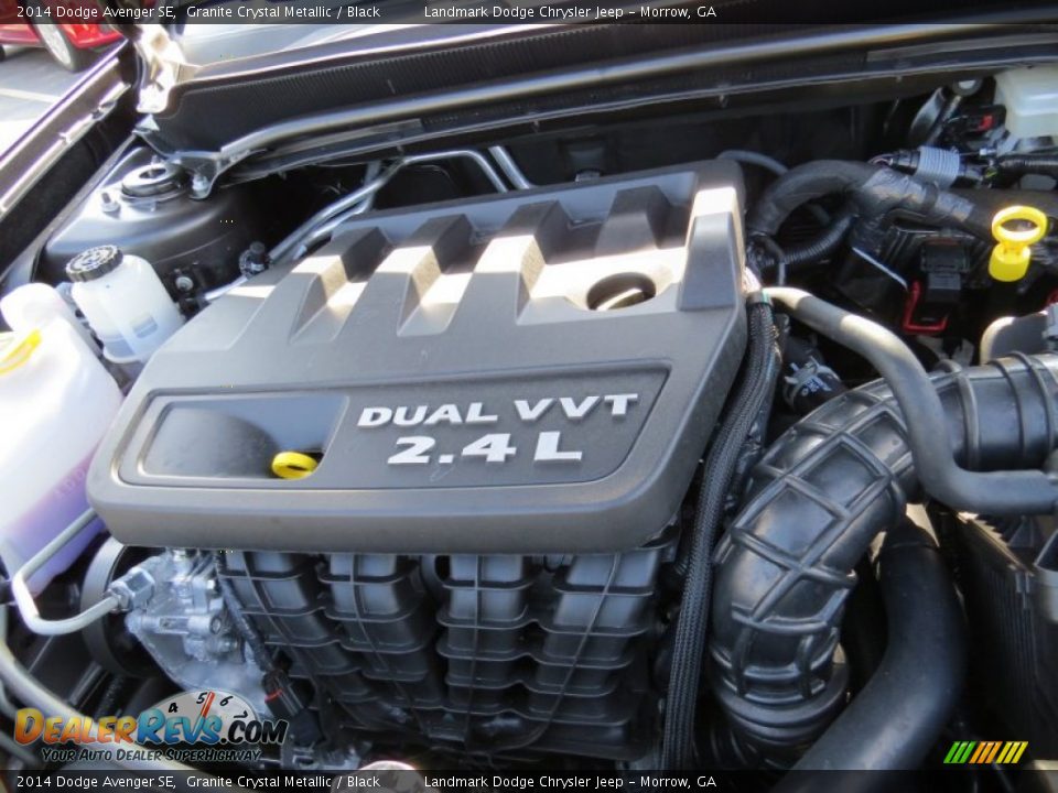 2014 Dodge Avenger SE Granite Crystal Metallic / Black Photo #9
