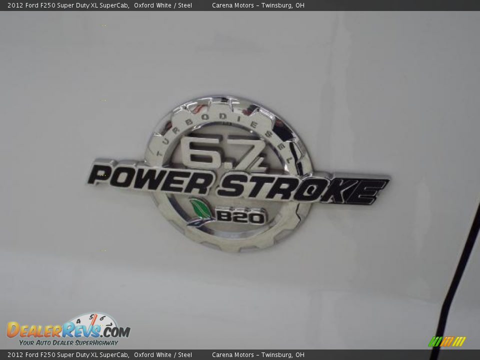 2012 Ford F250 Super Duty XL SuperCab Oxford White / Steel Photo #2