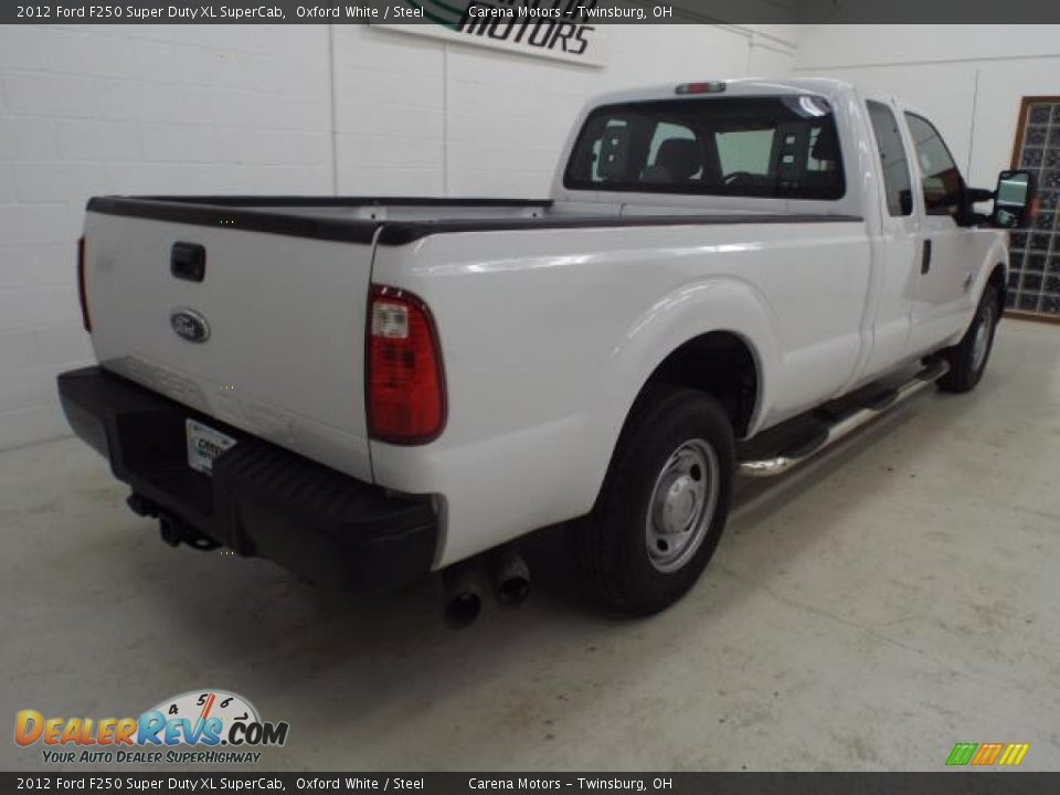 2012 Ford F250 Super Duty XL SuperCab Oxford White / Steel Photo #4
