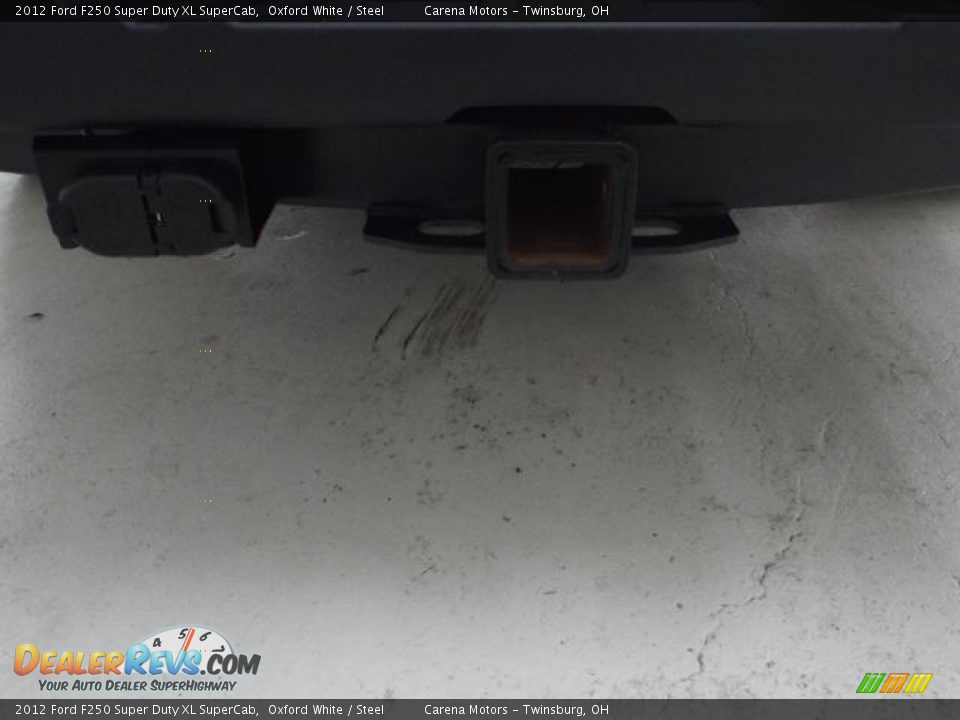 2012 Ford F250 Super Duty XL SuperCab Oxford White / Steel Photo #8