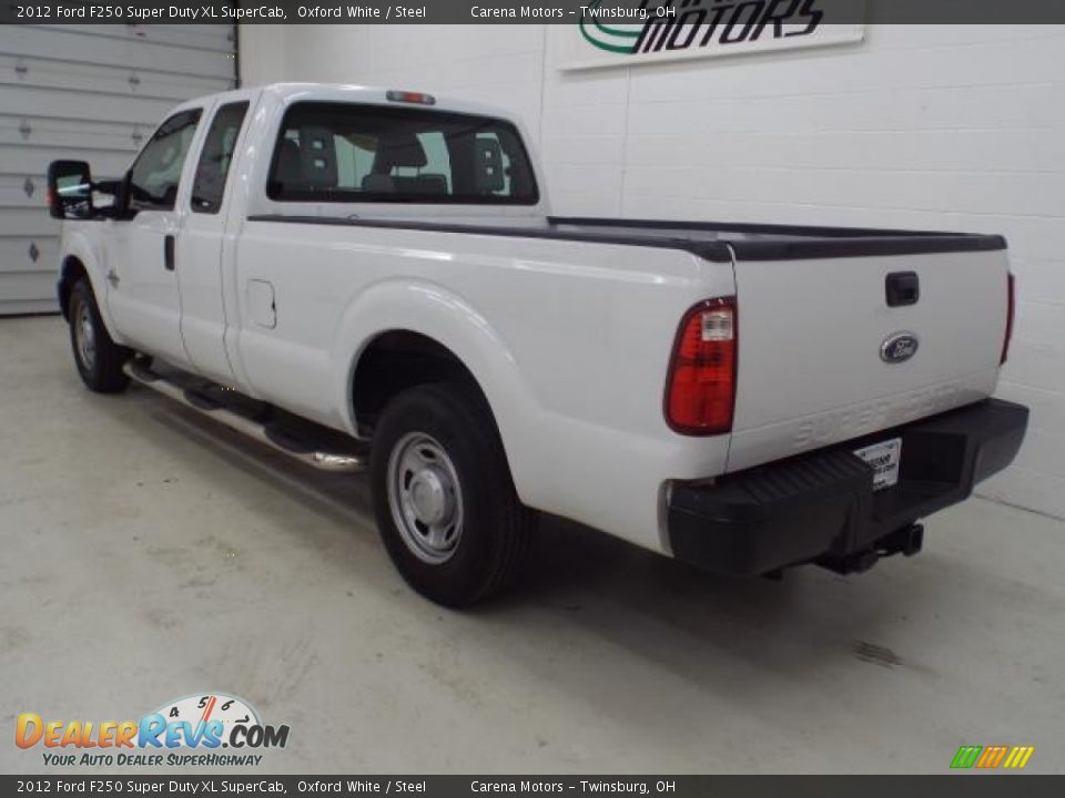 2012 Ford F250 Super Duty XL SuperCab Oxford White / Steel Photo #10