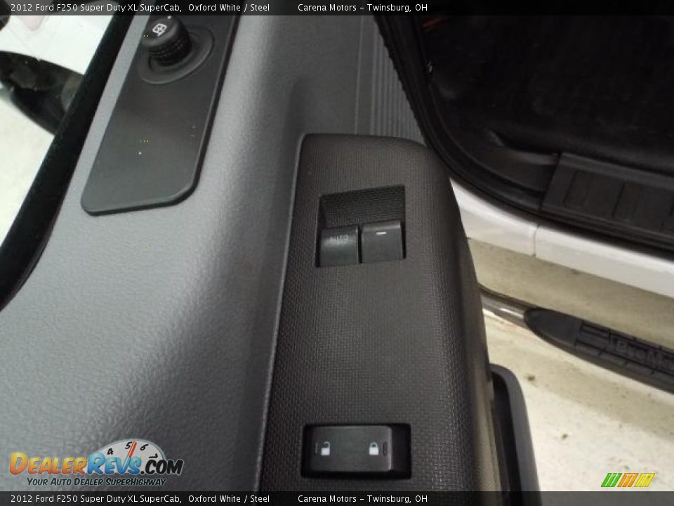 2012 Ford F250 Super Duty XL SuperCab Oxford White / Steel Photo #14