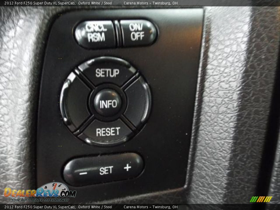 Controls of 2012 Ford F250 Super Duty XL SuperCab Photo #16