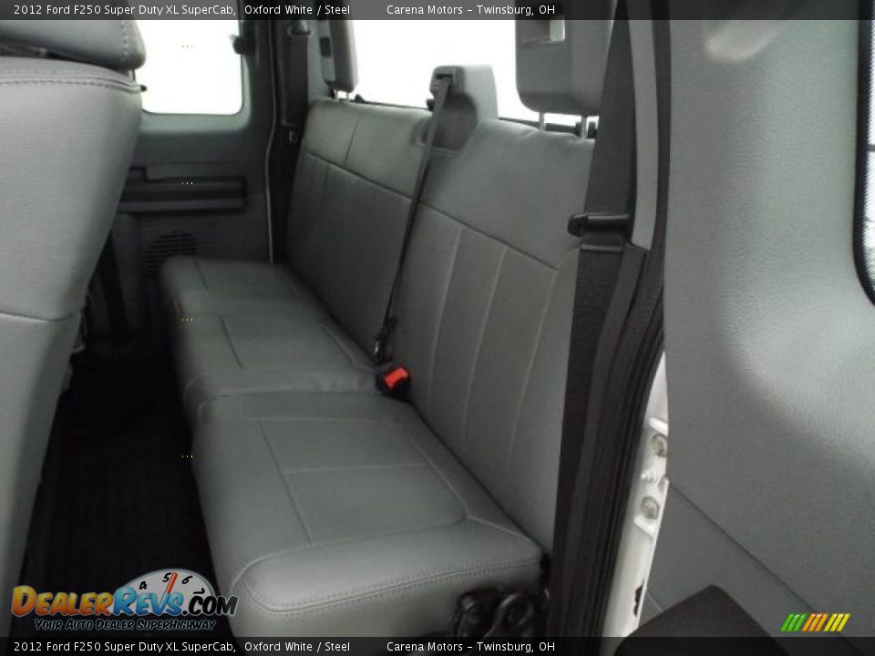 Rear Seat of 2012 Ford F250 Super Duty XL SuperCab Photo #20