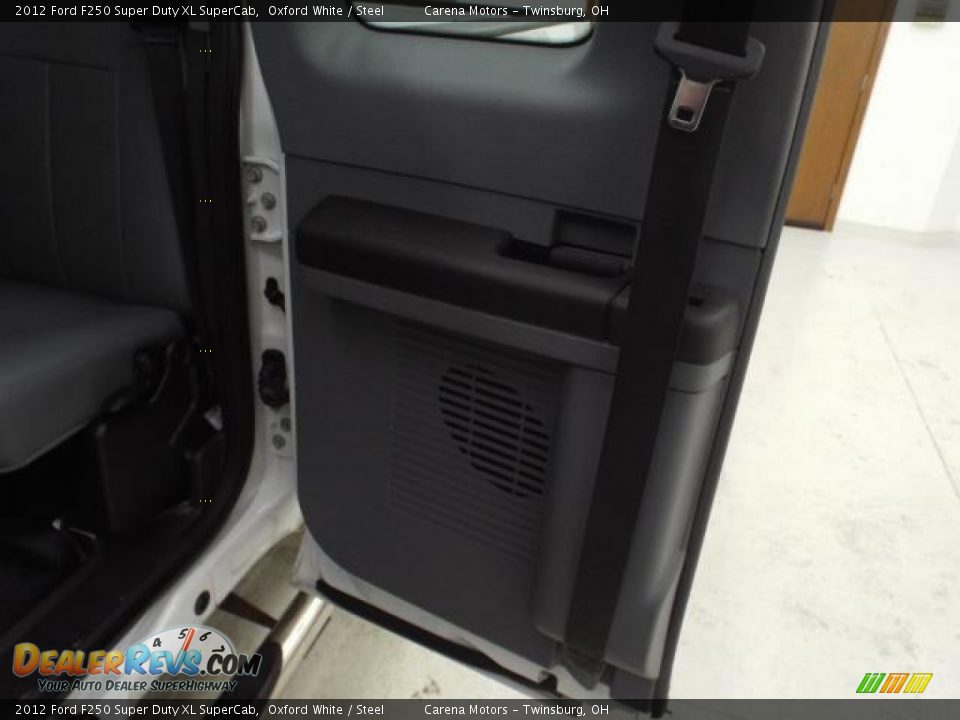 2012 Ford F250 Super Duty XL SuperCab Oxford White / Steel Photo #21