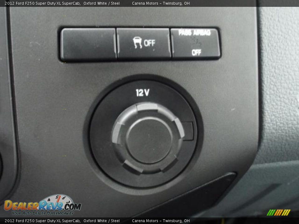Controls of 2012 Ford F250 Super Duty XL SuperCab Photo #24