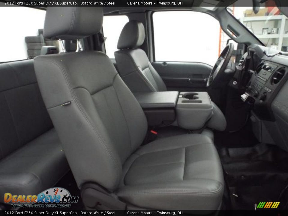 Front Seat of 2012 Ford F250 Super Duty XL SuperCab Photo #25