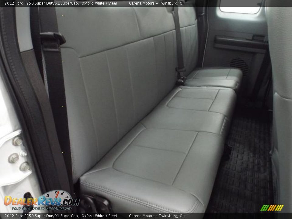 Rear Seat of 2012 Ford F250 Super Duty XL SuperCab Photo #26