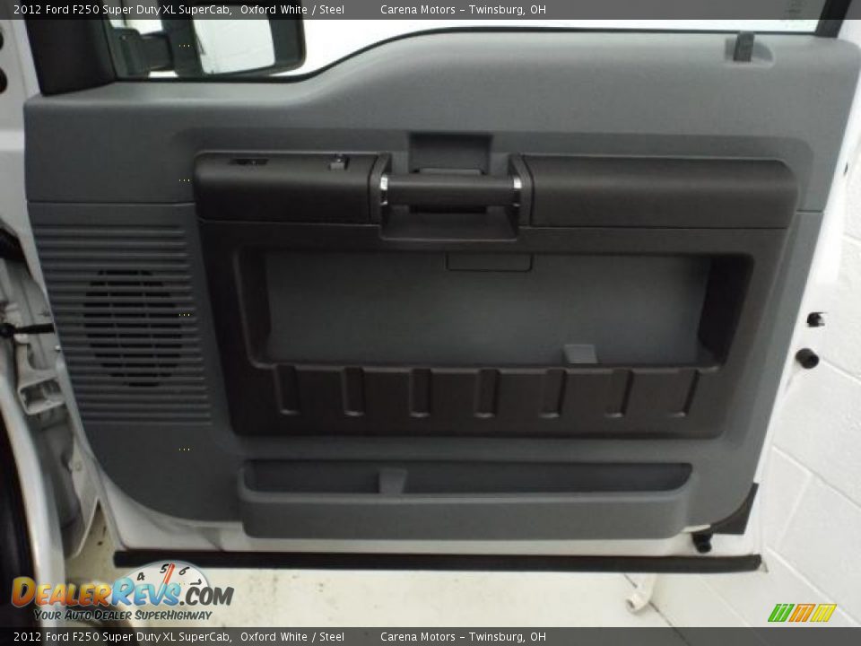 2012 Ford F250 Super Duty XL SuperCab Oxford White / Steel Photo #27