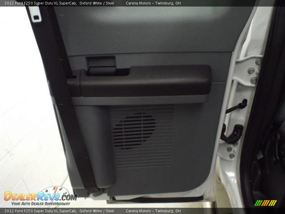 2012 Ford F250 Super Duty XL SuperCab Oxford White / Steel Photo #29