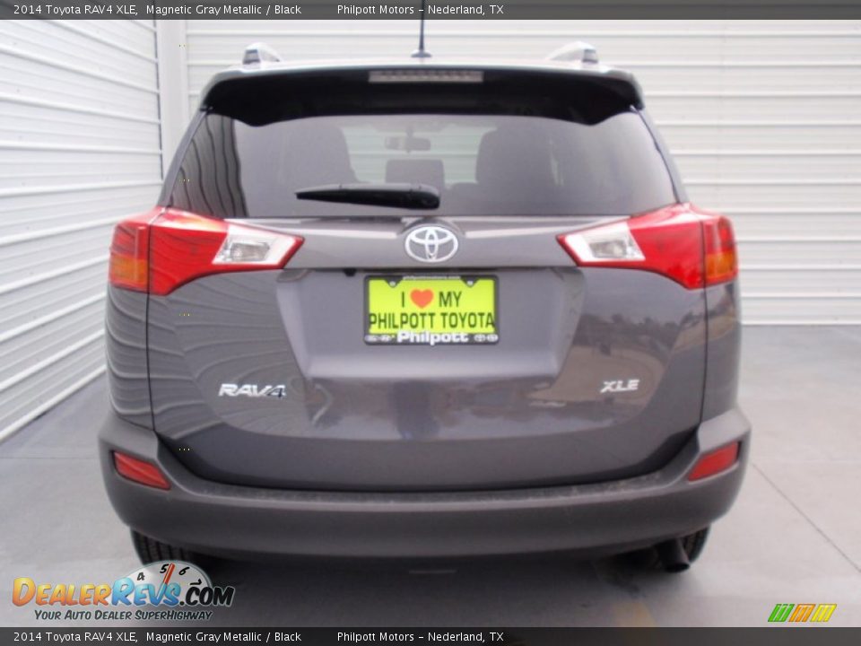 2014 Toyota RAV4 XLE Magnetic Gray Metallic / Black Photo #5