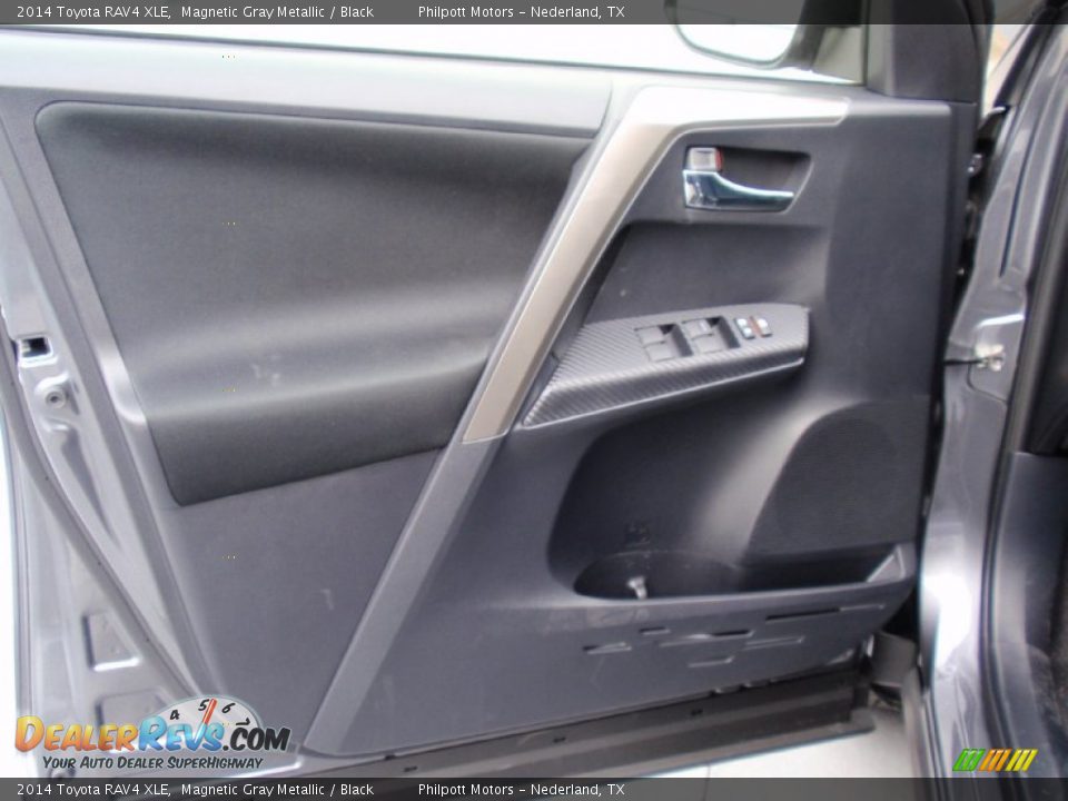 2014 Toyota RAV4 XLE Magnetic Gray Metallic / Black Photo #24