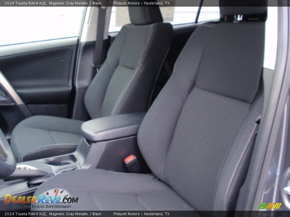 2014 Toyota RAV4 XLE Magnetic Gray Metallic / Black Photo #27