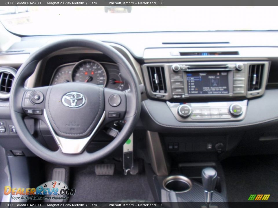 2014 Toyota RAV4 XLE Magnetic Gray Metallic / Black Photo #30