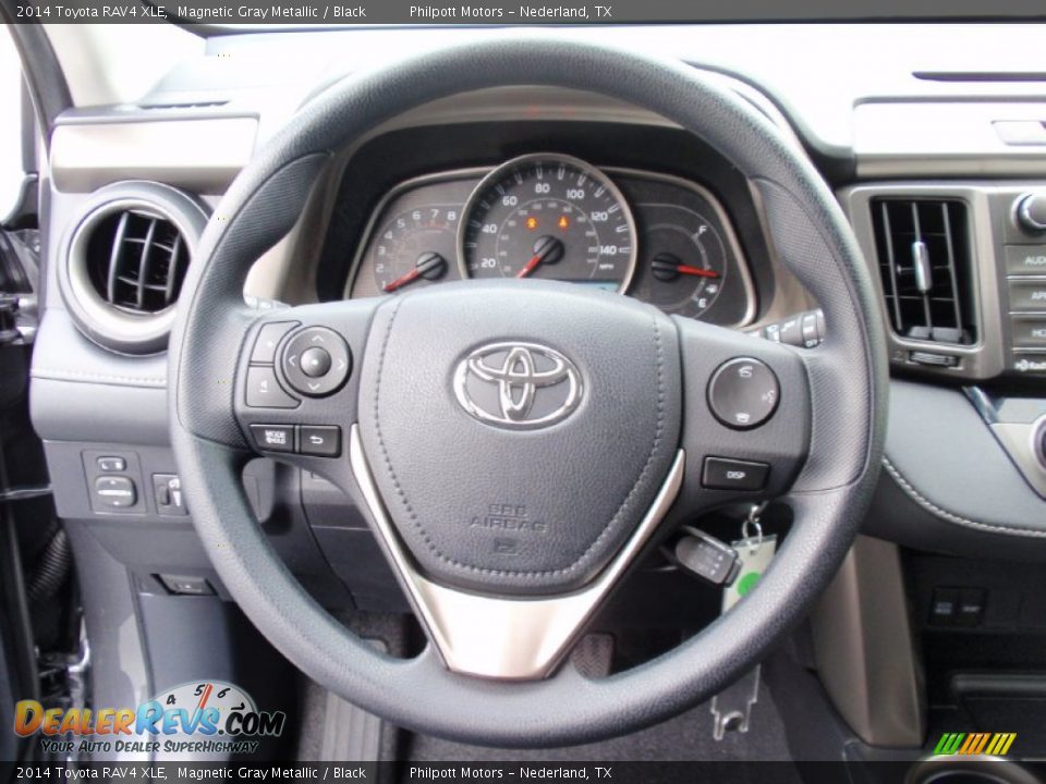2014 Toyota RAV4 XLE Steering Wheel Photo #33