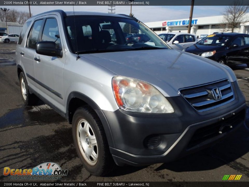 2006 Honda CR-V LX Alabaster Silver Metallic / Black Photo #3