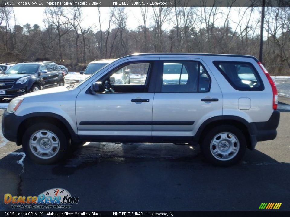 2006 Honda CR-V LX Alabaster Silver Metallic / Black Photo #6