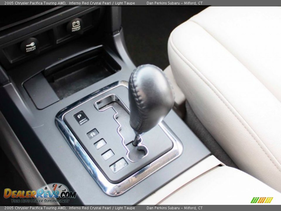 2005 Chrysler Pacifica Touring AWD Inferno Red Crystal Pearl / Light Taupe Photo #9