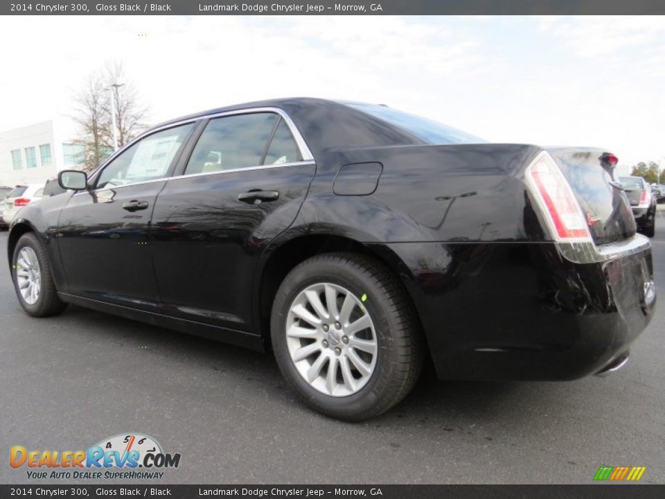 2014 Chrysler 300 Gloss Black / Black Photo #2