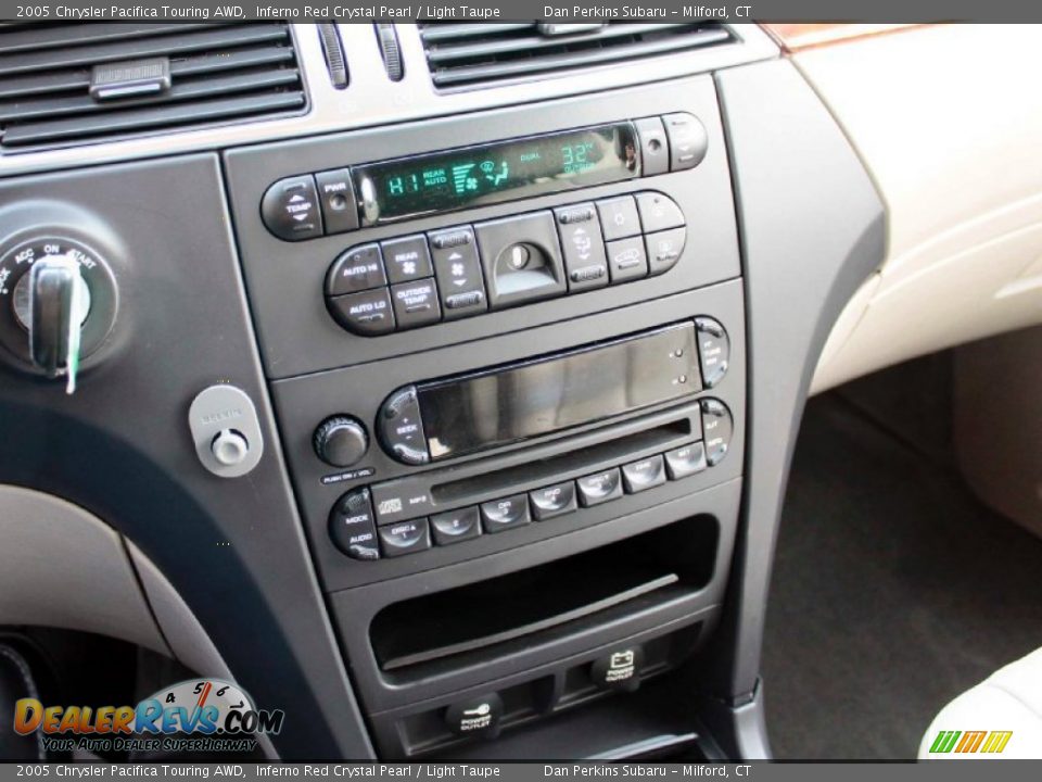 2005 Chrysler Pacifica Touring AWD Inferno Red Crystal Pearl / Light Taupe Photo #10