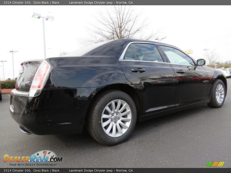 2014 Chrysler 300 Gloss Black / Black Photo #3