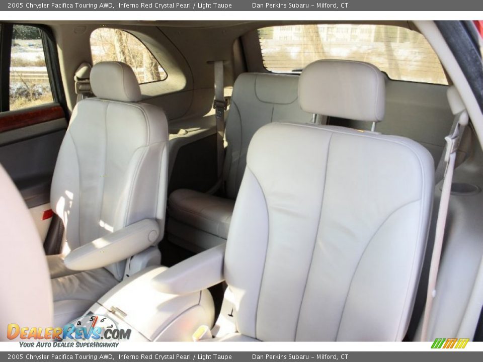 2005 Chrysler Pacifica Touring AWD Inferno Red Crystal Pearl / Light Taupe Photo #11