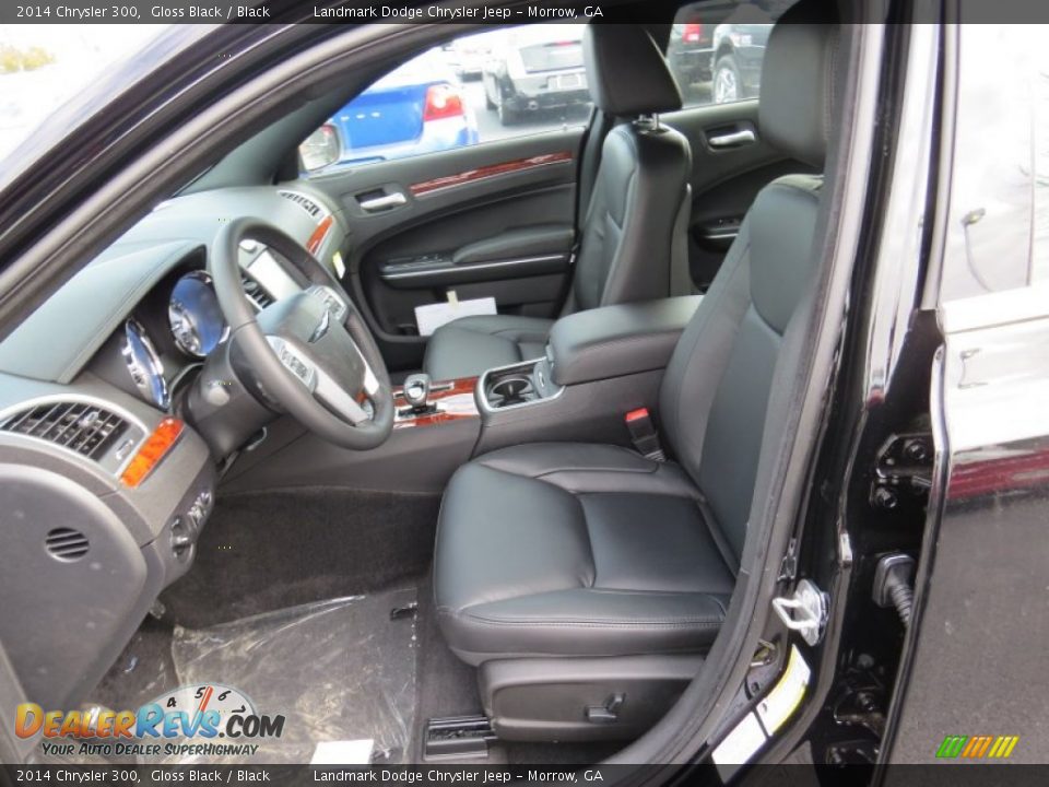 2014 Chrysler 300 Gloss Black / Black Photo #6